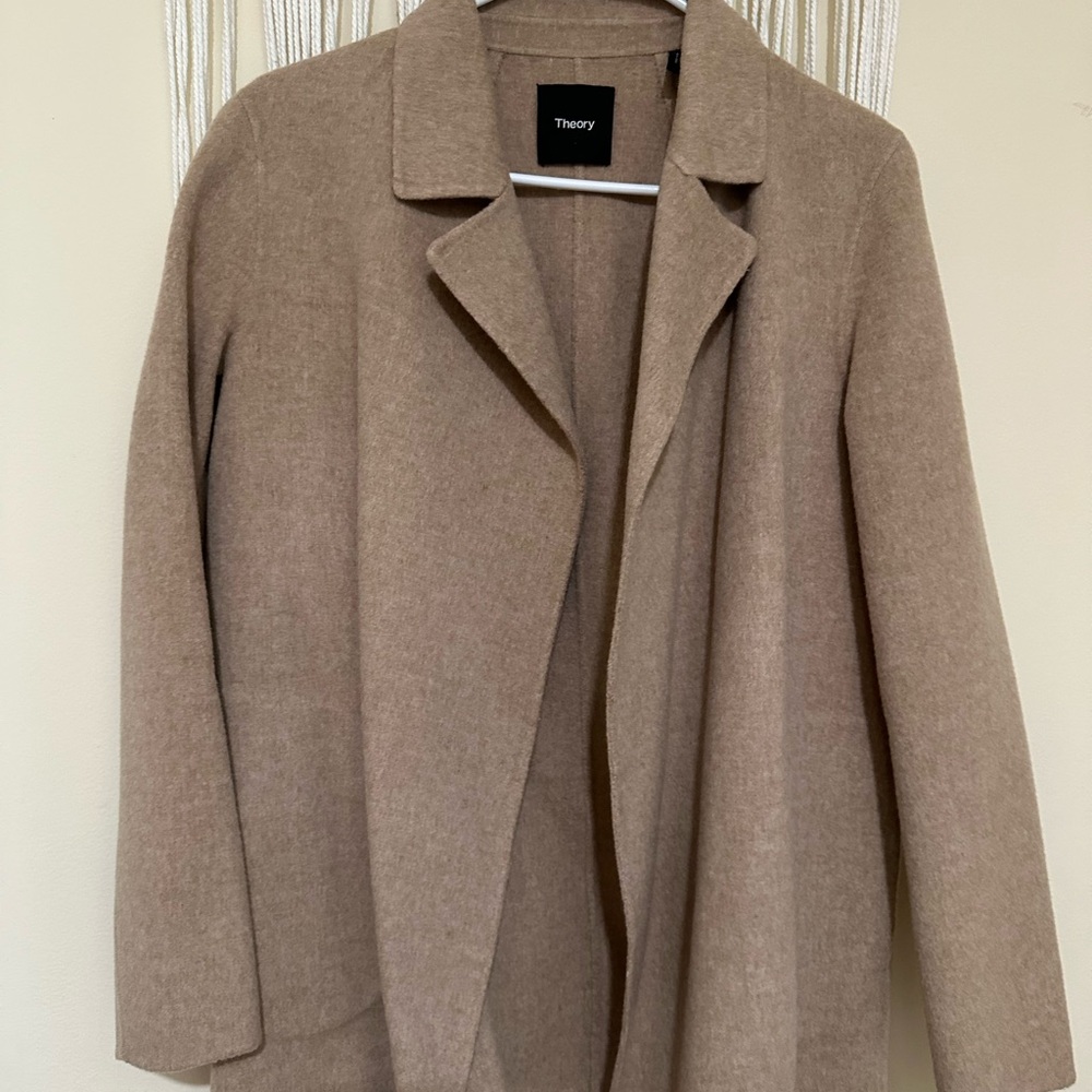 Theory Women's Classic Tan Trench Coat